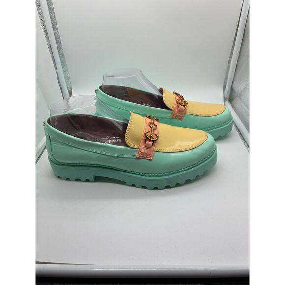 Circus by Sam Edelman Loafers Women's Size 10 Mint & Tan - Picture 1 of 6